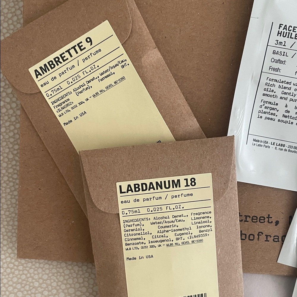 Le labo - samples - Picture 3 of 5
